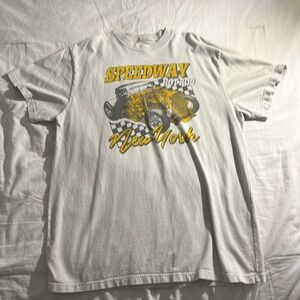 Cream Oversized brandy tee